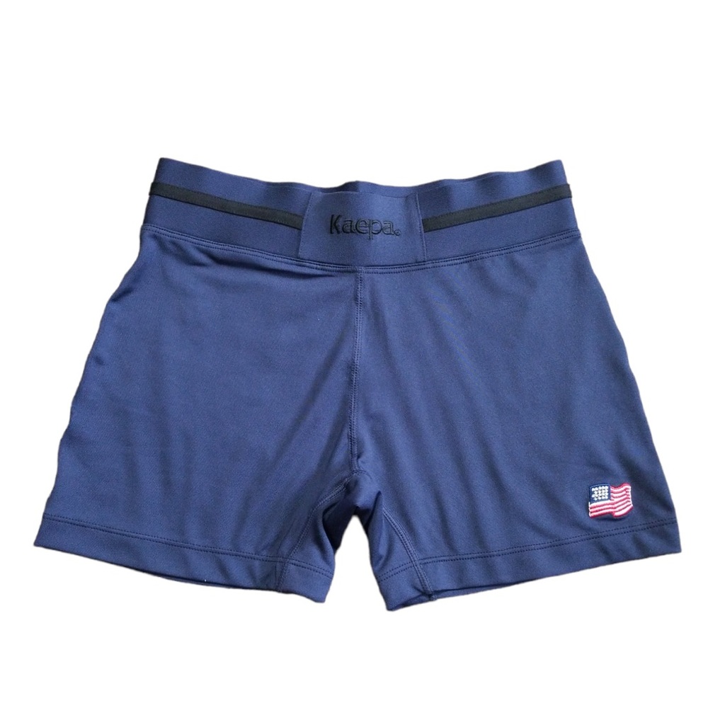 Kaepa‎ Women’s Navy Athletic Spandex Shorts Sz. Small